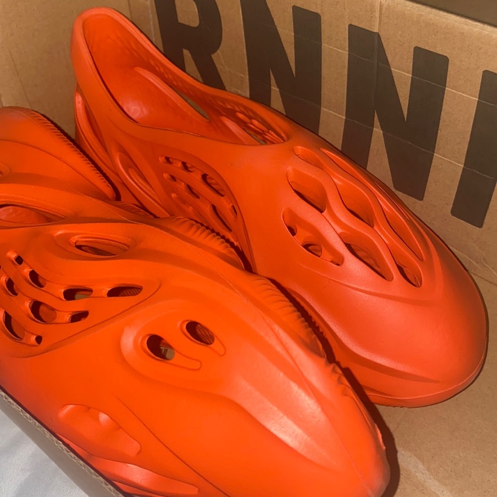 COPY - Yeezy Orange Foam Runners size 8